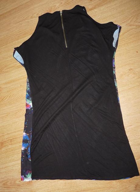 Veľké kvety, h&m,xs