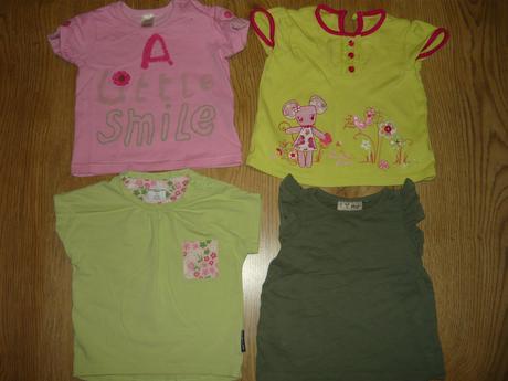 Tričká s krátkym  rukávom viac kusov  -74, next,74