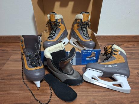 Korčule bauer whistler 34- uz len 1 ks, bauer,34