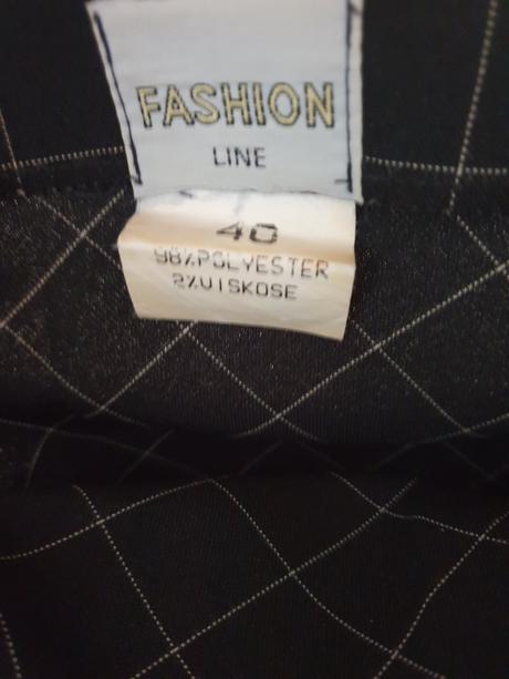 Dlhá čierna sukňa v. 40, 40