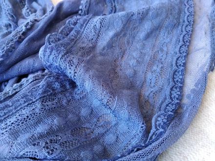 Ľahký zaujímavý šálik, amisu