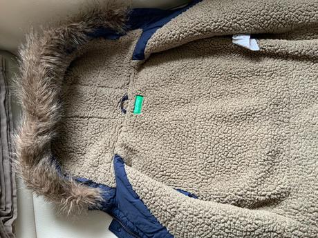 Zimná bundička benetton, benetton,140