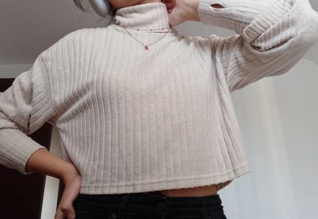 Hunaty crop pulover, s