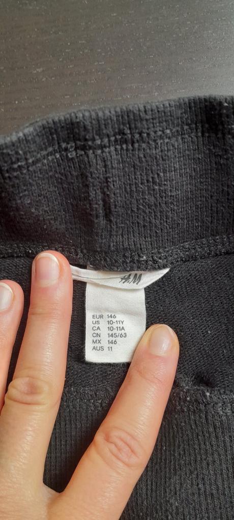 Teplaky hrube, h&m,134