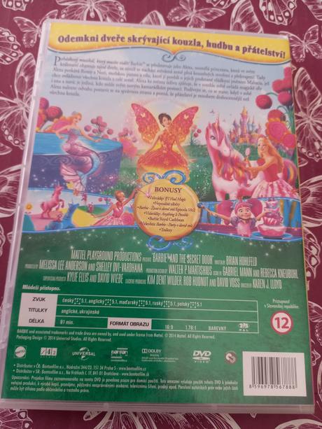Barbie dvd 6 ks, 