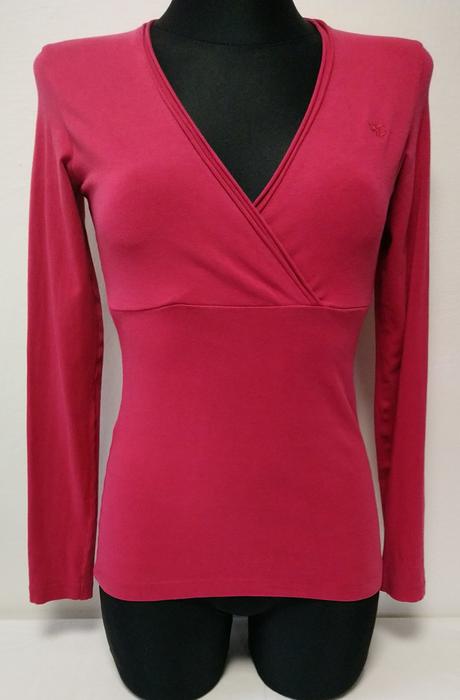 Dámsky elastický sýto ružový top, esprit, esprit,xs