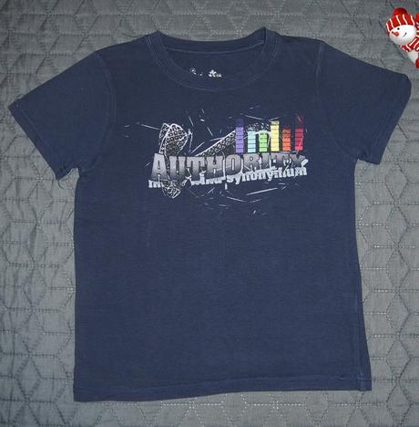 Tričko 116/122, authority,116