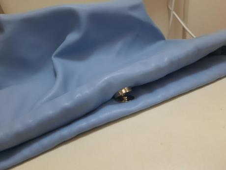 Super pastelovomodrá kabelka, 