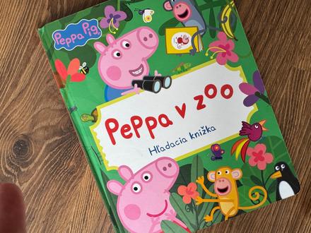 Kniha peppa v zoo,