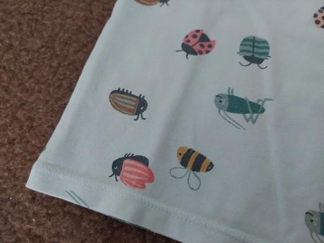 Letné tričko brouci lindex veľ.74, lindex,74