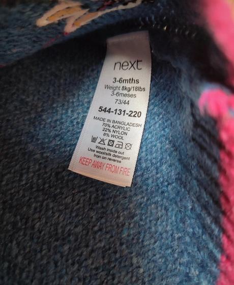 Next svetrik 3-6m, next,68