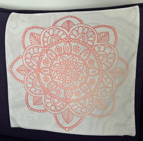 Dekoratívny vankúš mandala obliečka, 