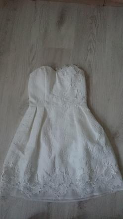 Biele šaty chi chi, 38