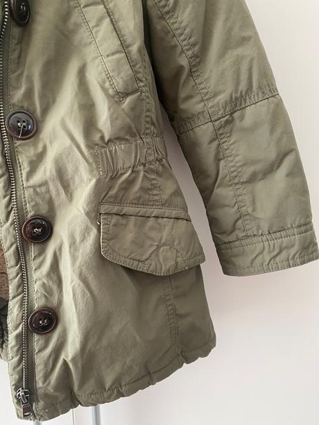 Nepremokavá teplučká parka benetton, benetton,122