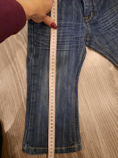 Riflové nohavice 86/92, 86