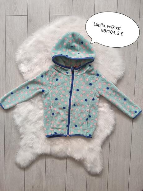 Flísová mikina, lupilu,98