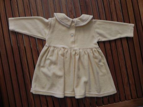 Velúrové šatičky - tajpex, 68