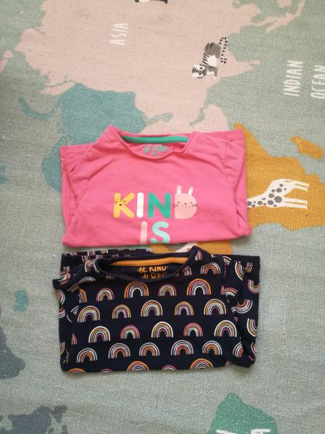 Tricko s dlhym rukavom 2ks, f&f,80