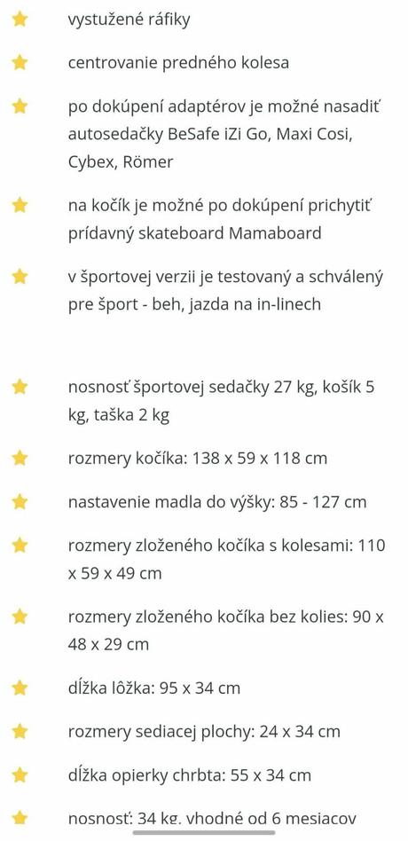 Tfk športový kočík s ručnou brzdou, tfk,tfk sport