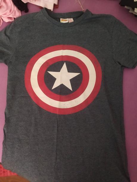 Pánske tričko captain america, primark,xs