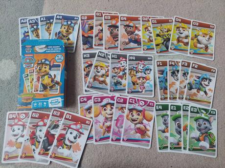 Paw patrol kvarteto, karty,