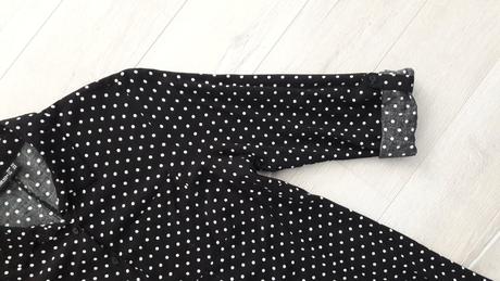 Botkované viskózové šaty, 42