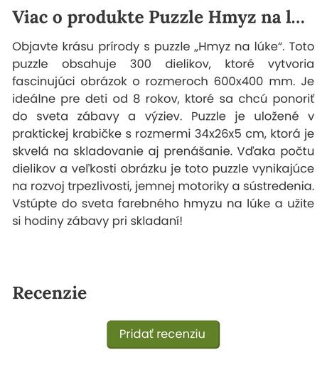 Puzzle 300 trefl 2x top stav, 