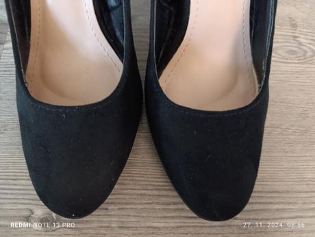 Lodičky čierne 38, 38