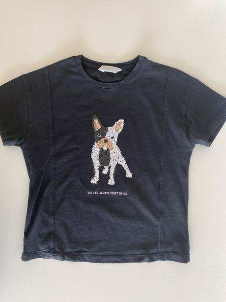 Tricko so psikom, mango,134