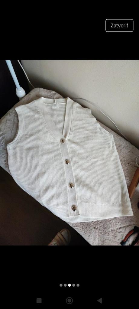 Dámska svetrikova vesta, h&m,l
