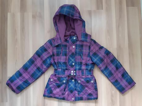 Dievčenská károvaná vetrovka 134, 134