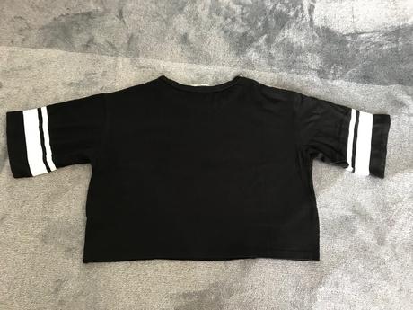 Crop top tricko, h&m,146