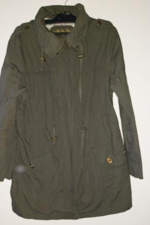 Olivová bunda - párka zn. denim co, denim co,m