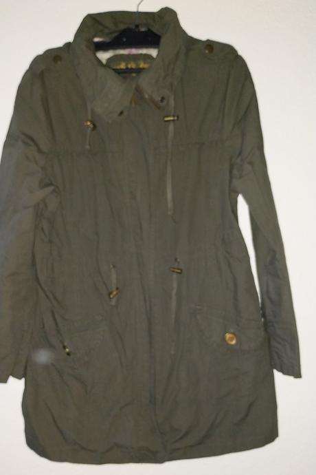 Olivová bunda - párka zn. denim co, denim co,m