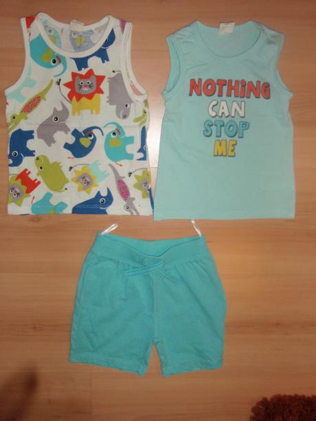 Tielka 2ks - ( 2x oblec.), h&m,68