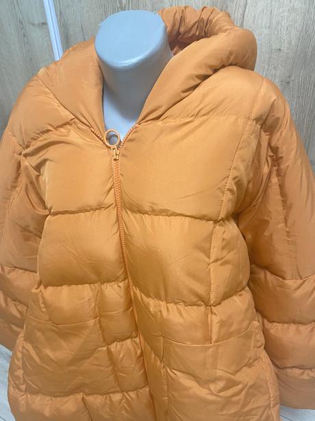 Dámska vetrovka bunda oranžová, 44