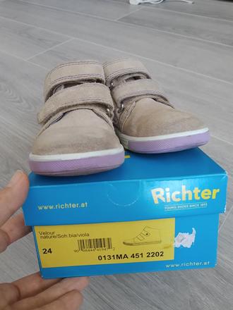 Detske kozene topanocky richter, richter,24