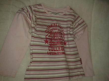 Tričko s výrazným lesklým nápisom, kiki&koko,104