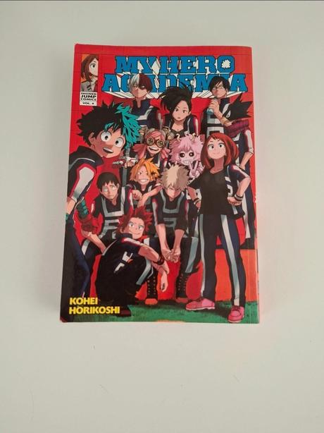 My hero academia manga, 