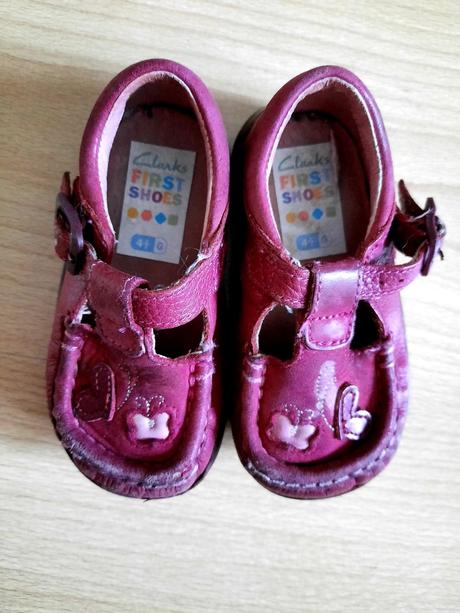Jarné topánky, clarks,19