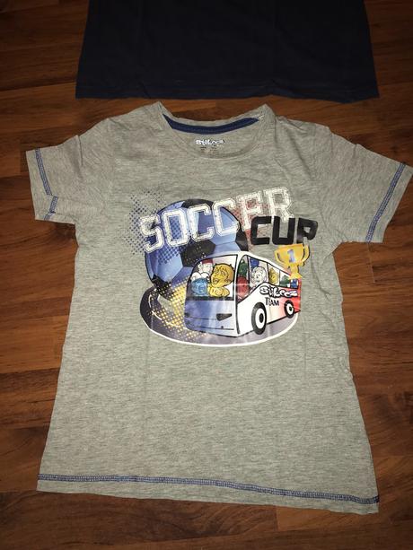 4 chlapčenské tričká, 98