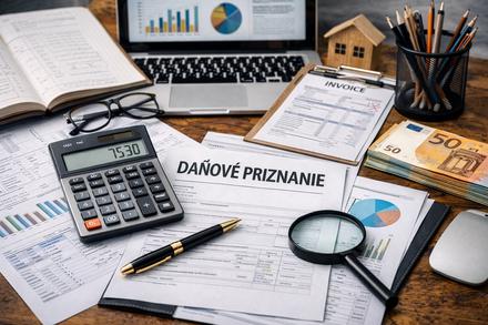 Daňové priznanie zamestnanci živnostníci firmy, 