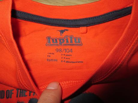 Tričká s dlhým rukávom, lupilu,104