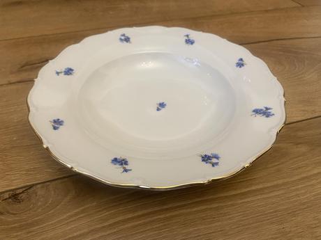 Hlboký tanier s kvetinovým vzorom, 