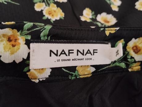 Naf naf luxusná maxi sukňa s kvetinovým vzorom, naf naf,34