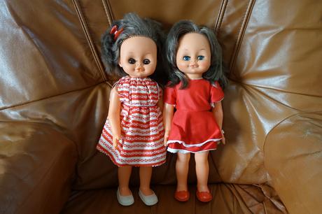 Bábika hamiro menšia retro,