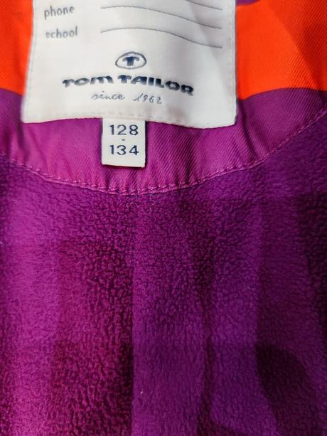 Dievčenská bunda zimná, tom tailor,134