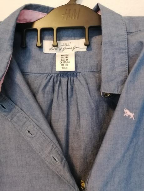 Nenosena dlhšia dievčenska kosela 128, h&m,128