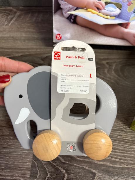 Haba a hape balik hraciek pre male detičky, 
