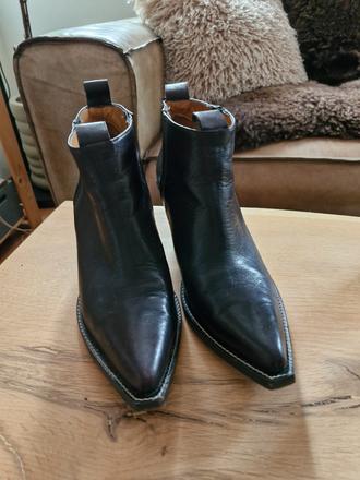 Kožené kozačky, 41